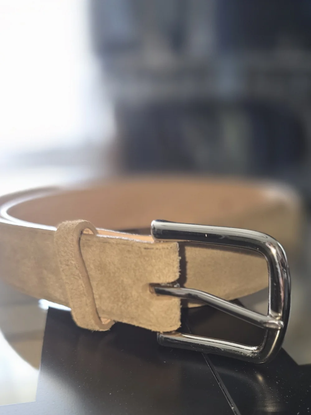 Tan Soft Leather Belt